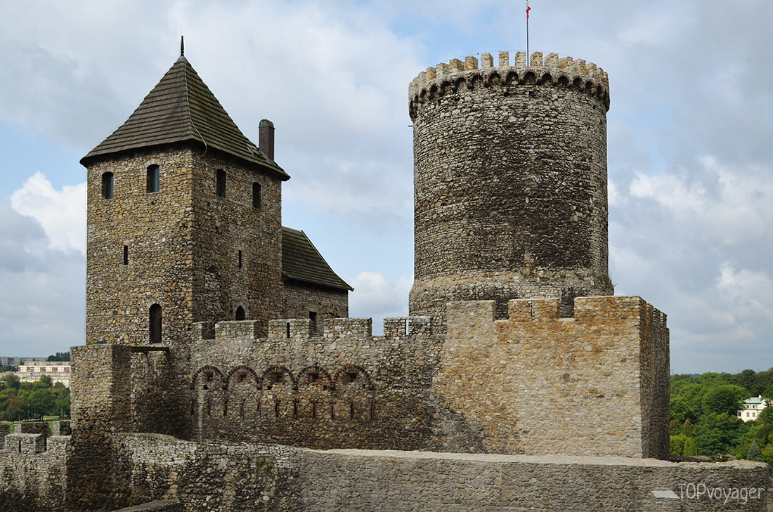 Le château de Będzin