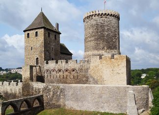 Le château de Będzin : une ancienne forteresse, mystérieuse dans sa sombre beauté
