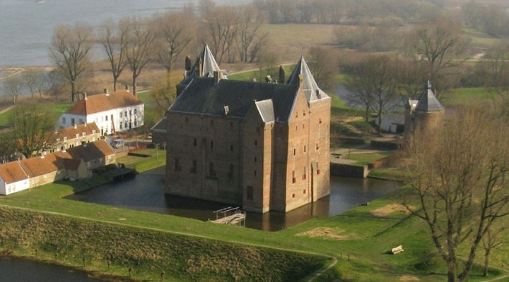 Château de Loevestein: l’un des châteaux les plus visités des Pays-Bas